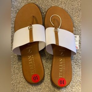 NWT Italian Shoemakers Sandals